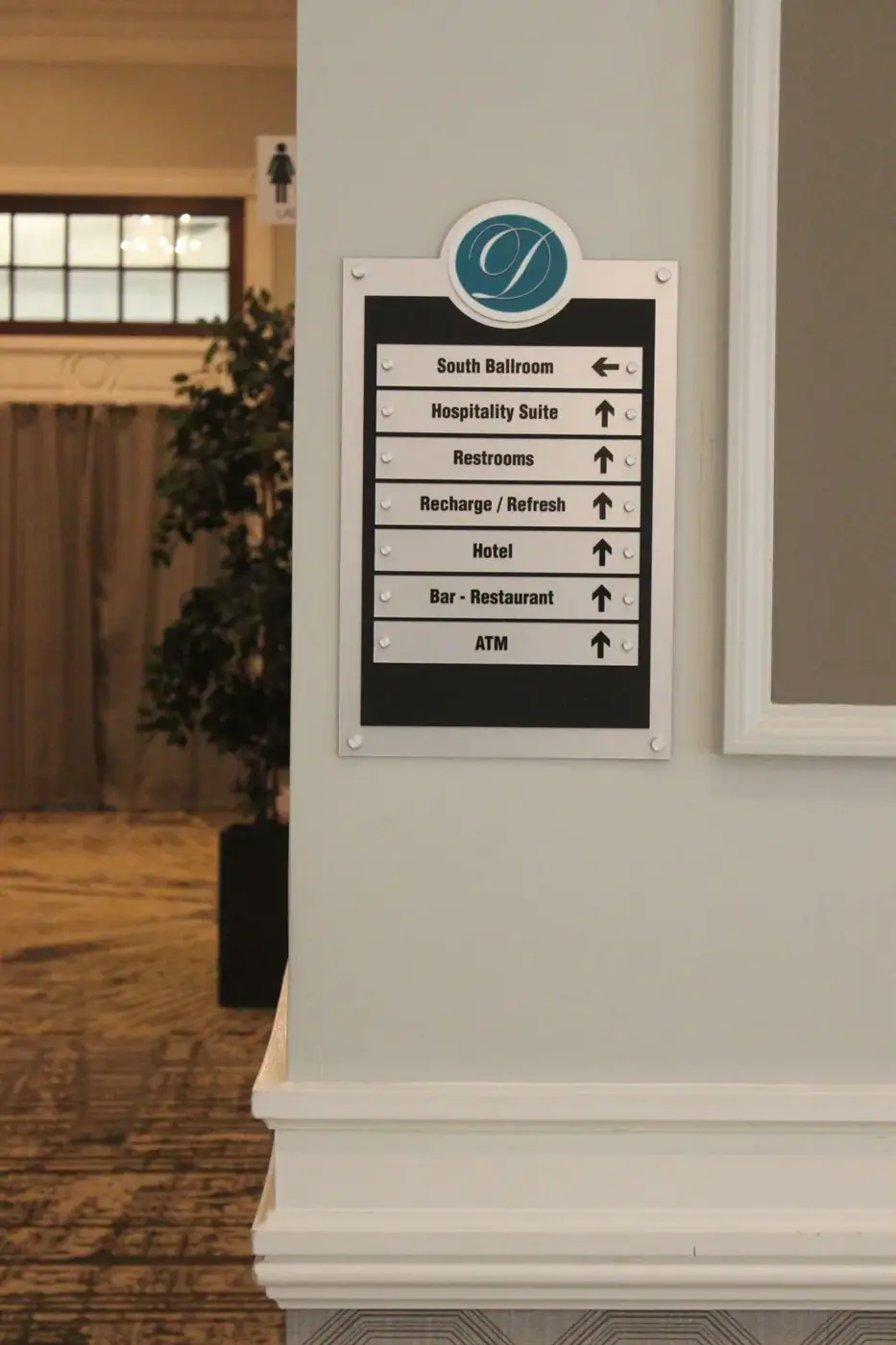 Wayfinding sign